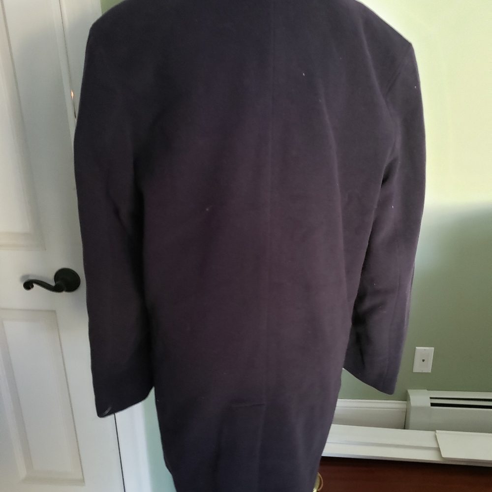 Brand New Men's Navy Button Down Cole Haan Coat - Picture 2 of 6
